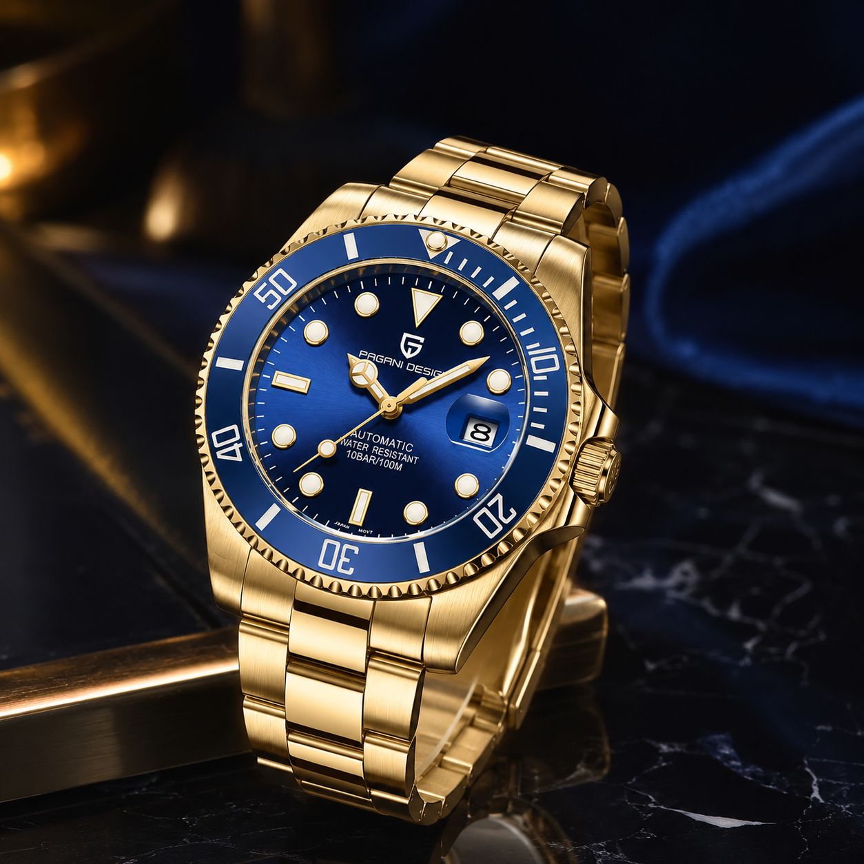 PD-1639 Royal Blue Gold