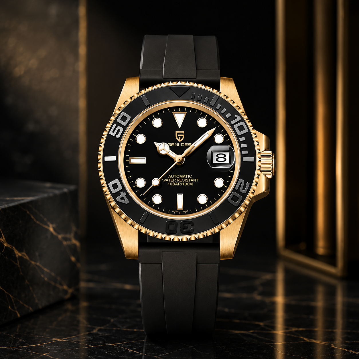 PD-1651 Obsidian Gold