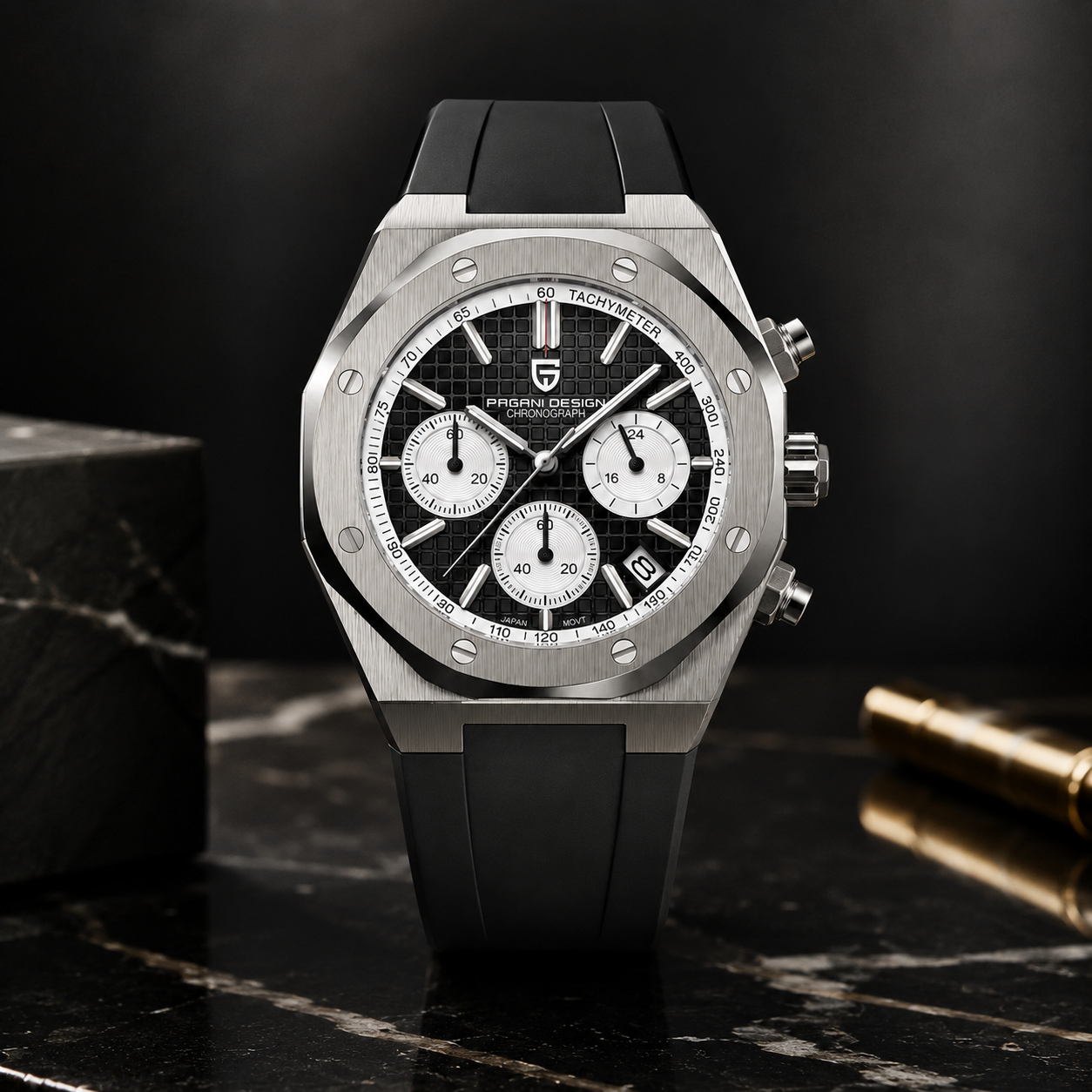 PD-1707 Black Silver