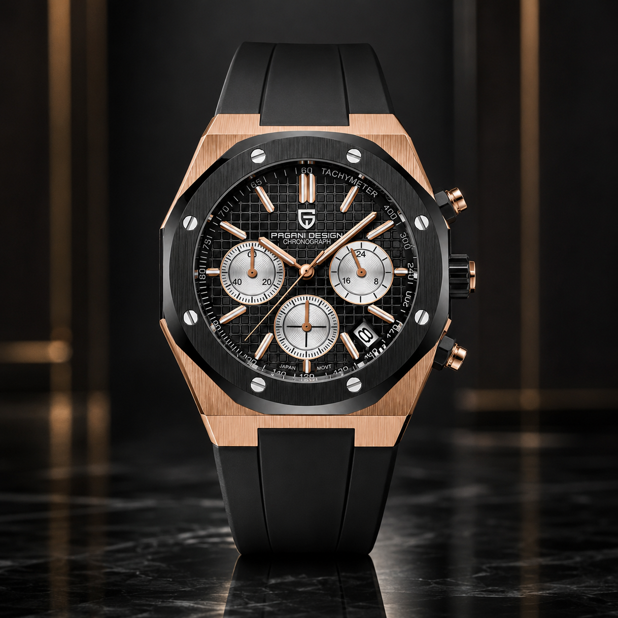 PD-1707 Black Rose