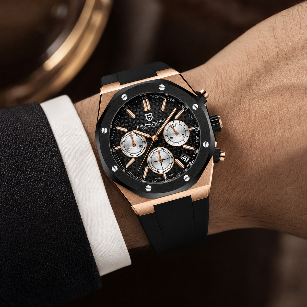 PD-1707 Black Rose