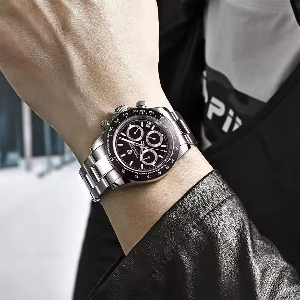 PD-1644 Black Chronograph
