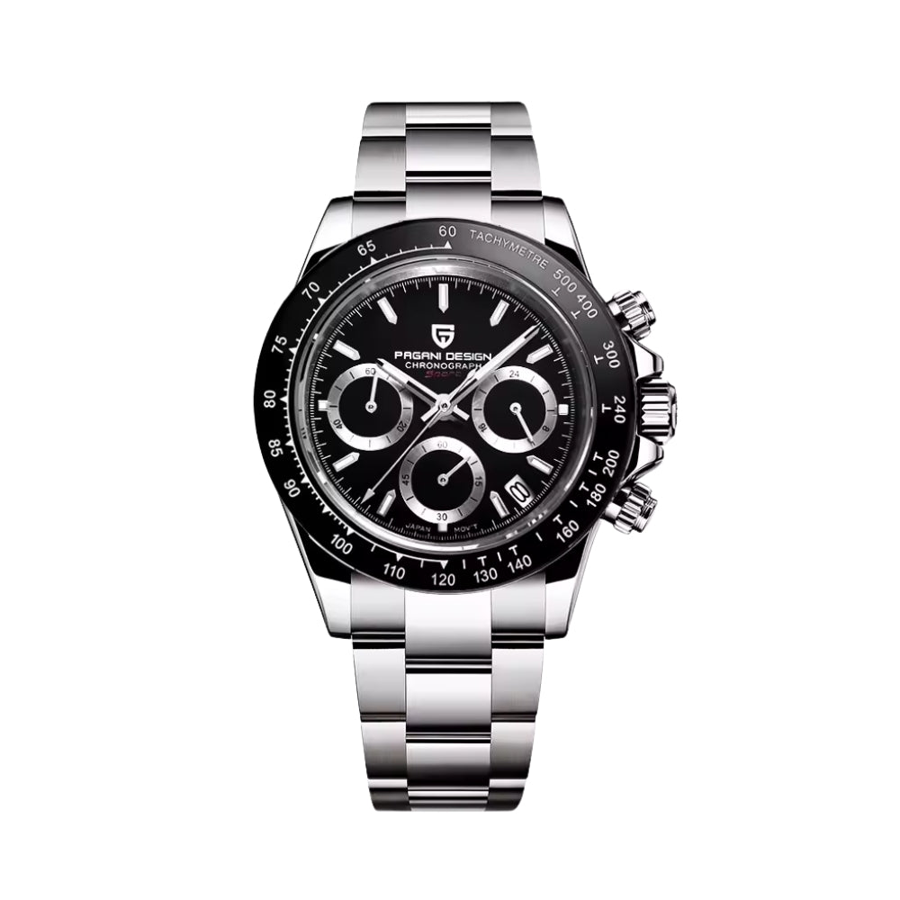 PD-1644 Black Chronograph