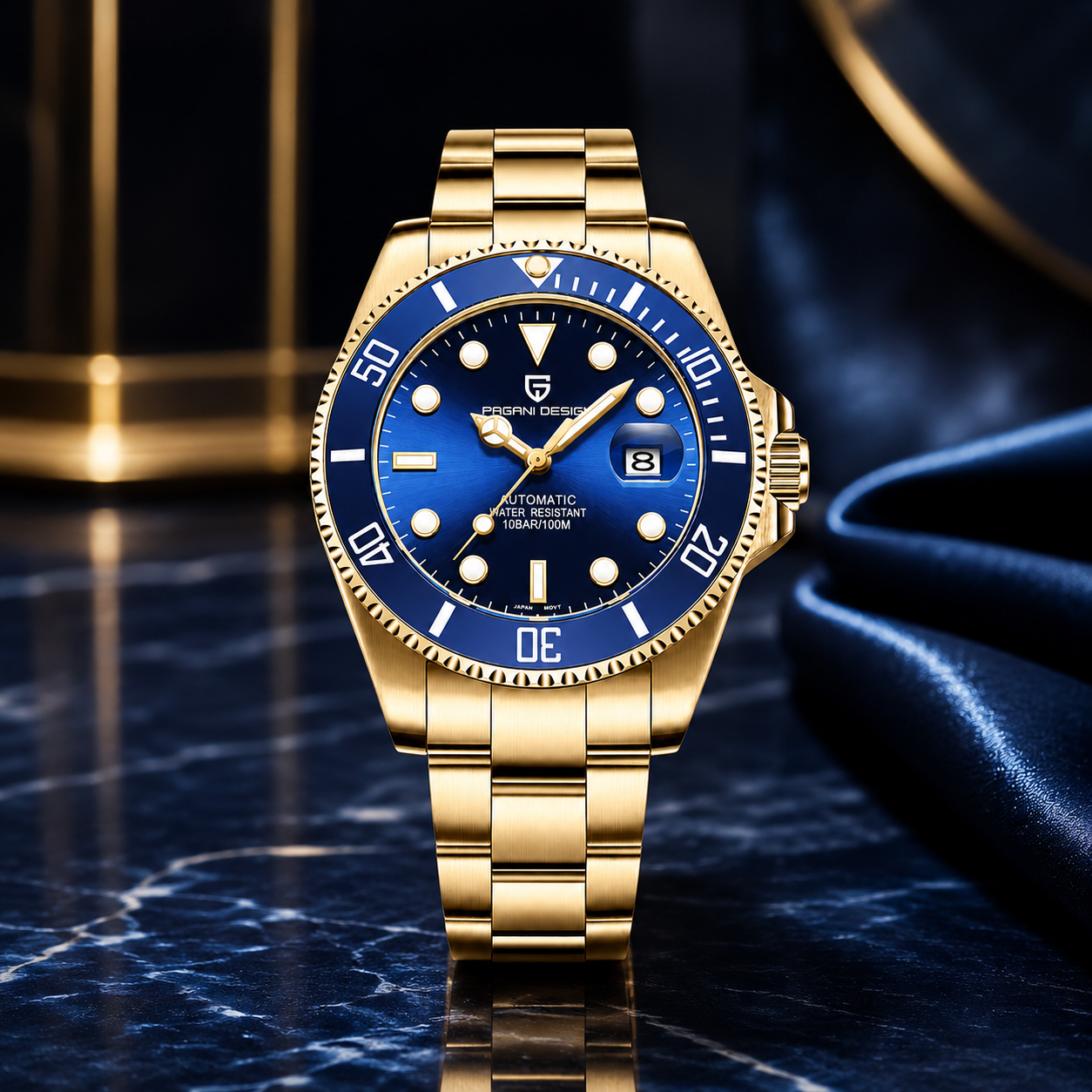 PD-1639 Royal Blue Gold