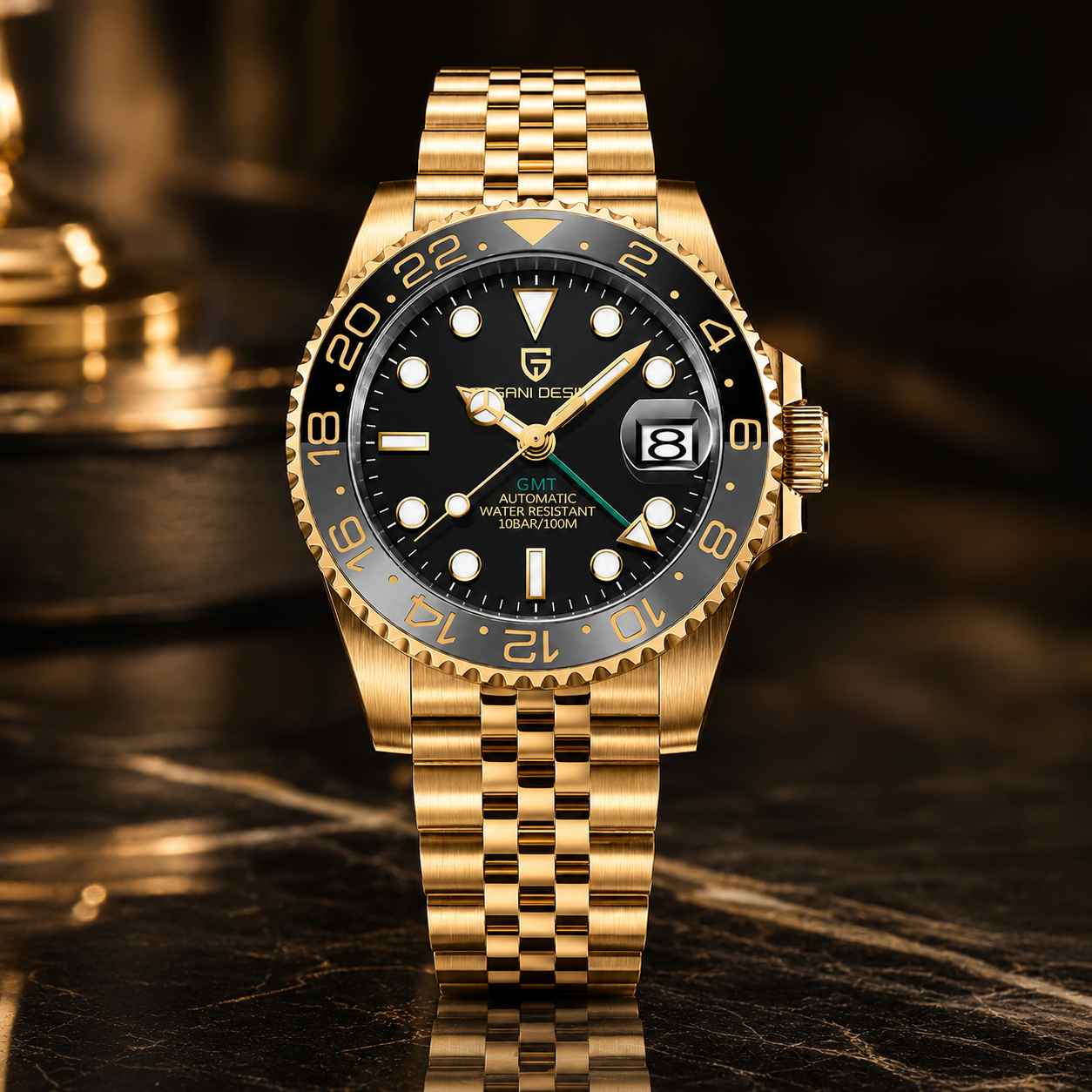 PD-1662 Imperial Gold GMT