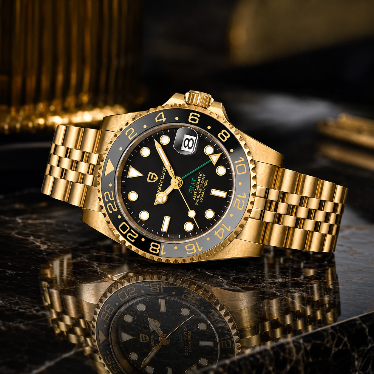 PD-1662 Imperial Gold GMT