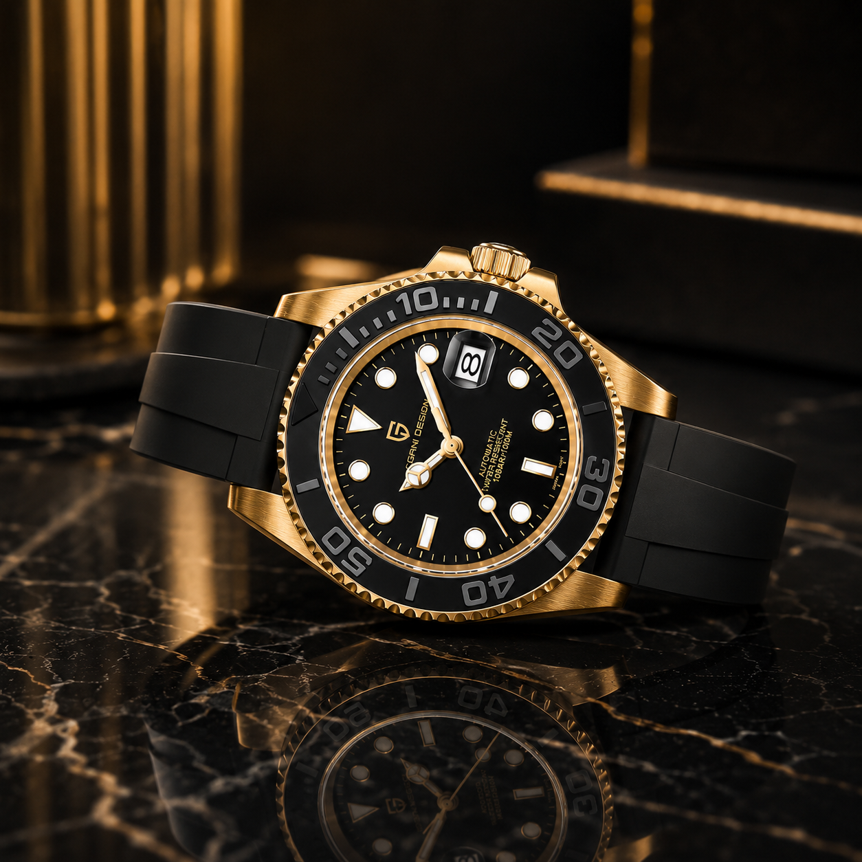 PD-1651 Obsidian Gold