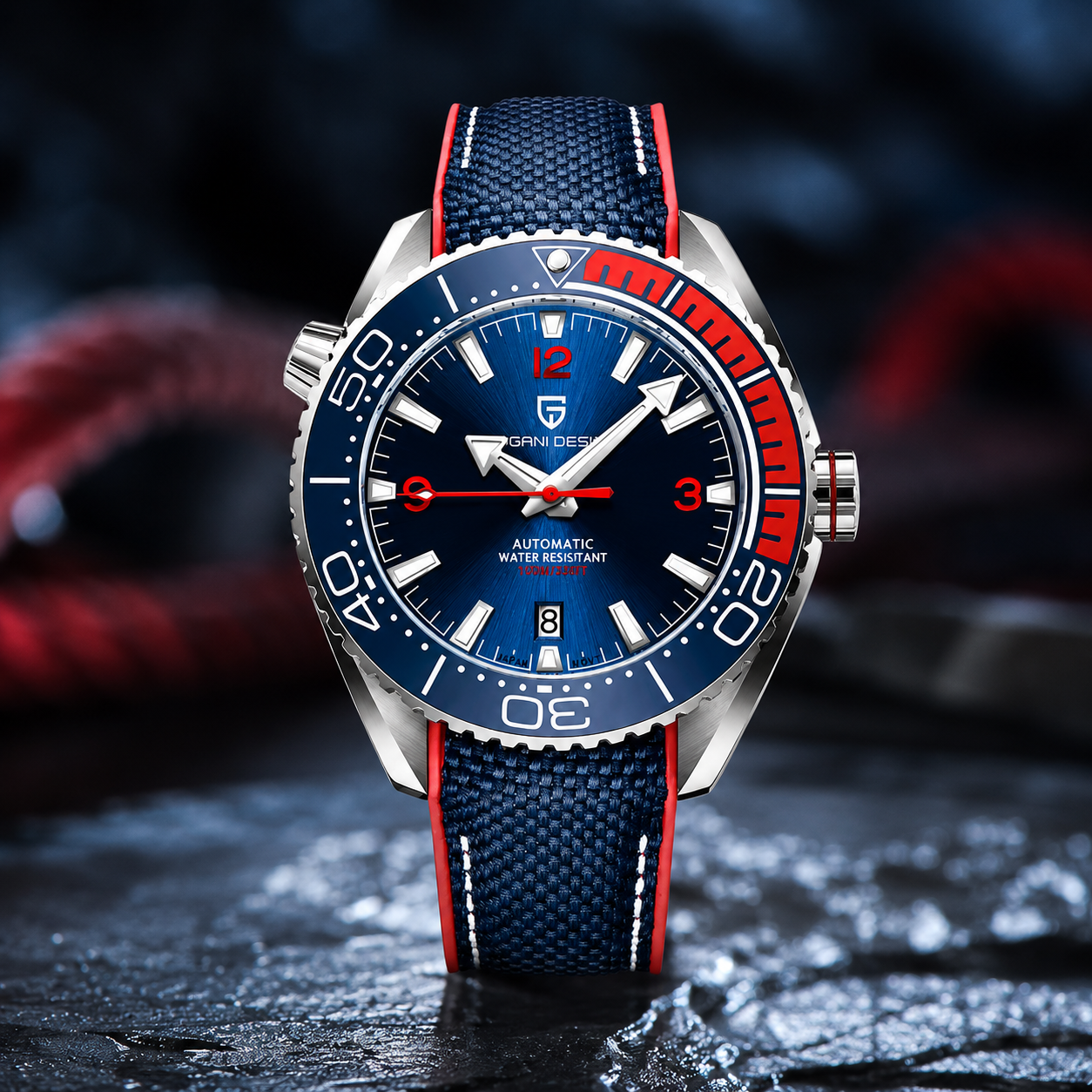 PD-1679 Navy Red