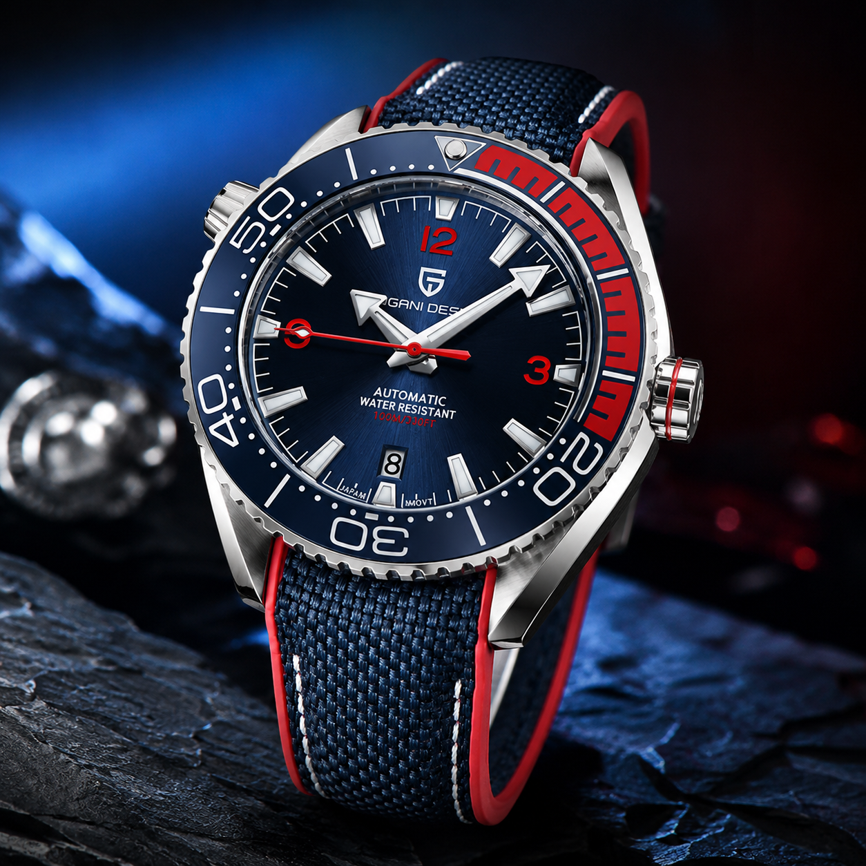 PD-1679 Navy Red
